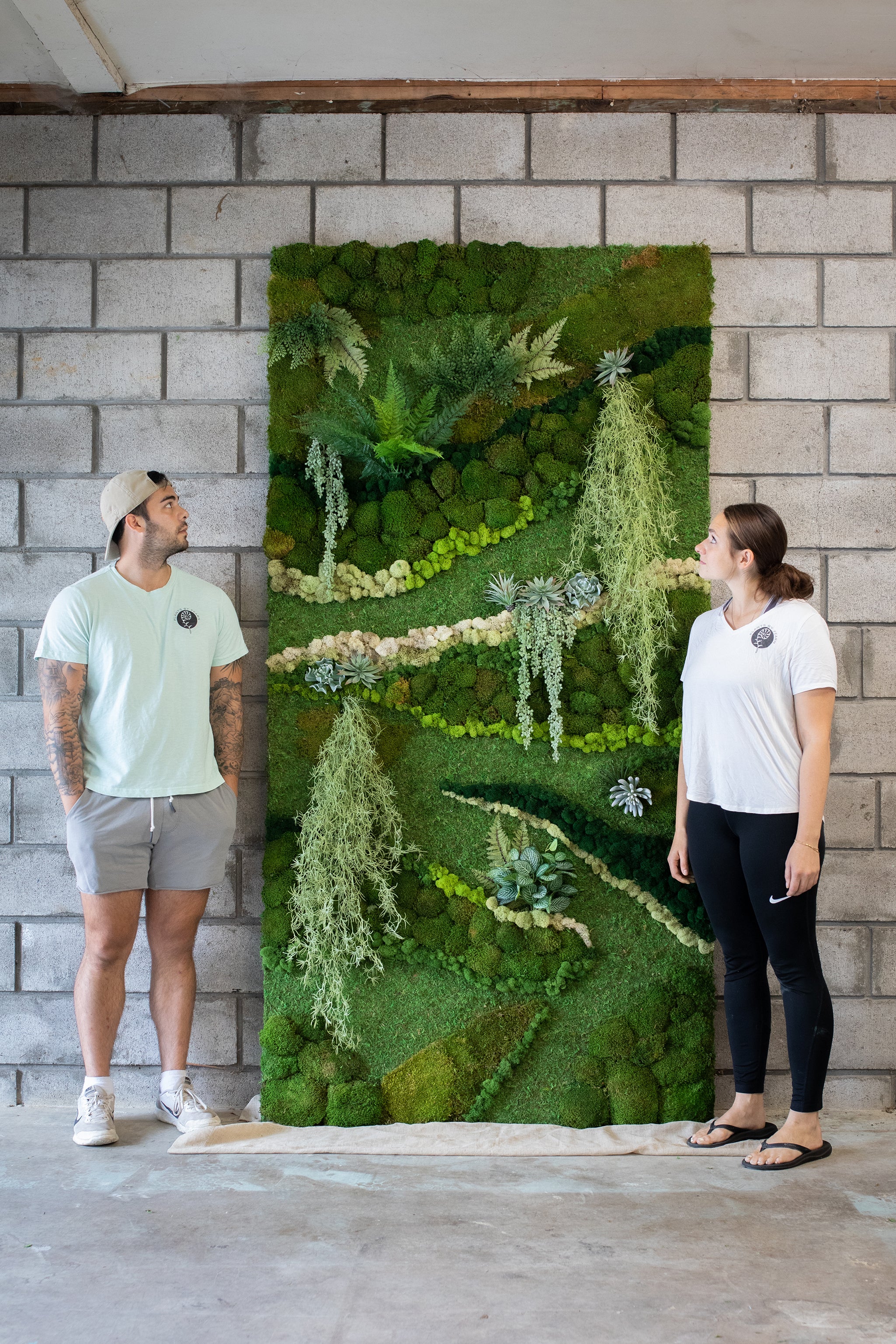 Custom Moss Wall Art